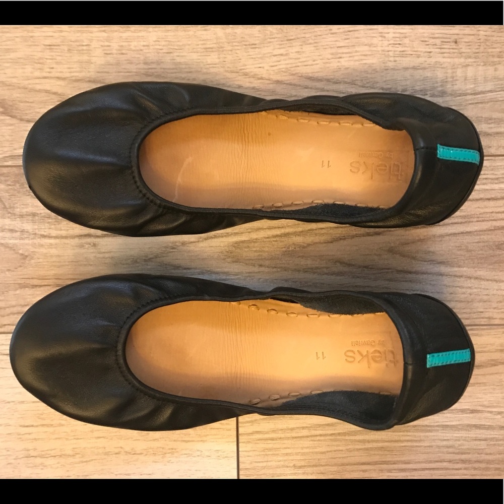 Tieks Matte Black Ballet Flat